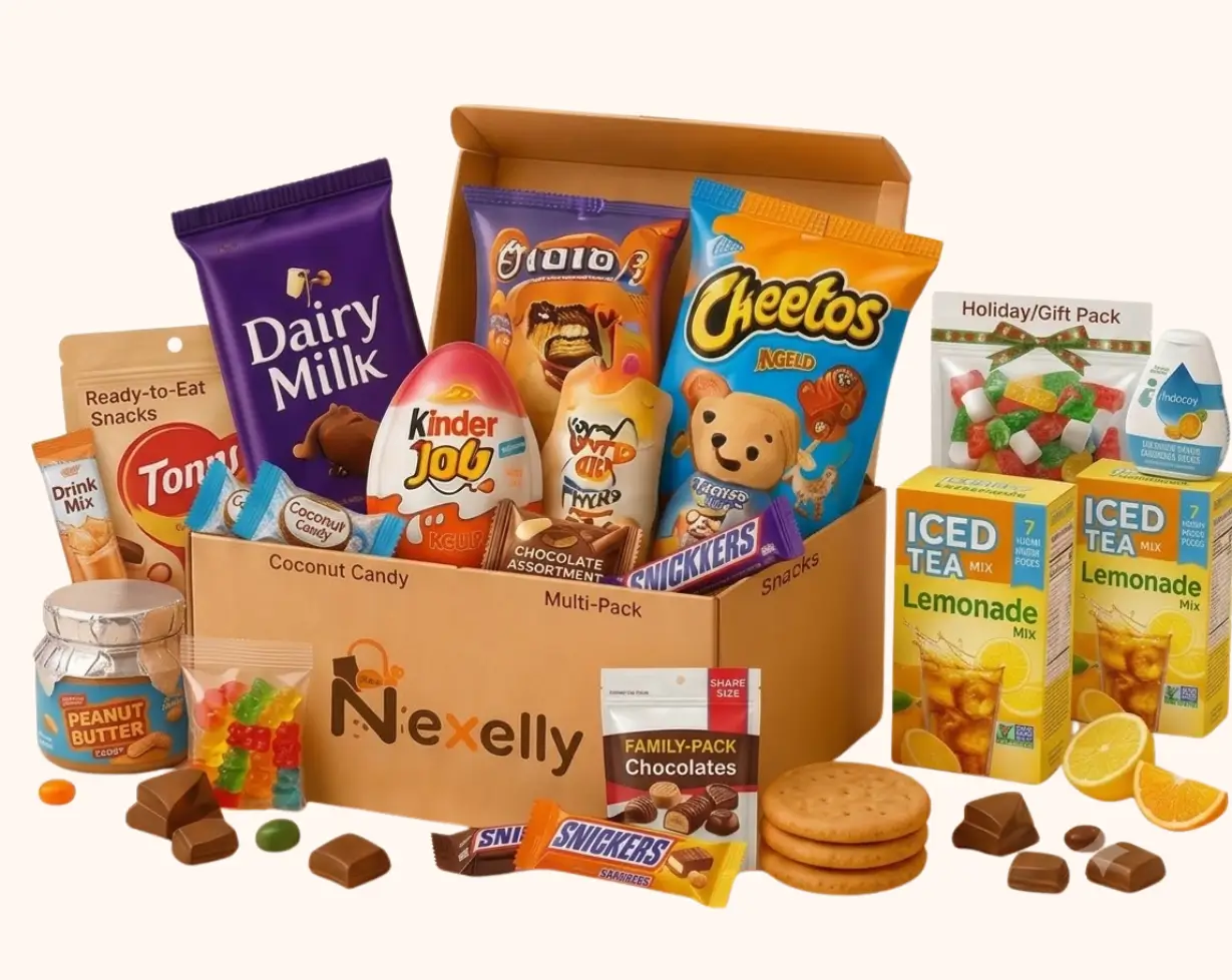 Kids snacks toys chocolates biscuits